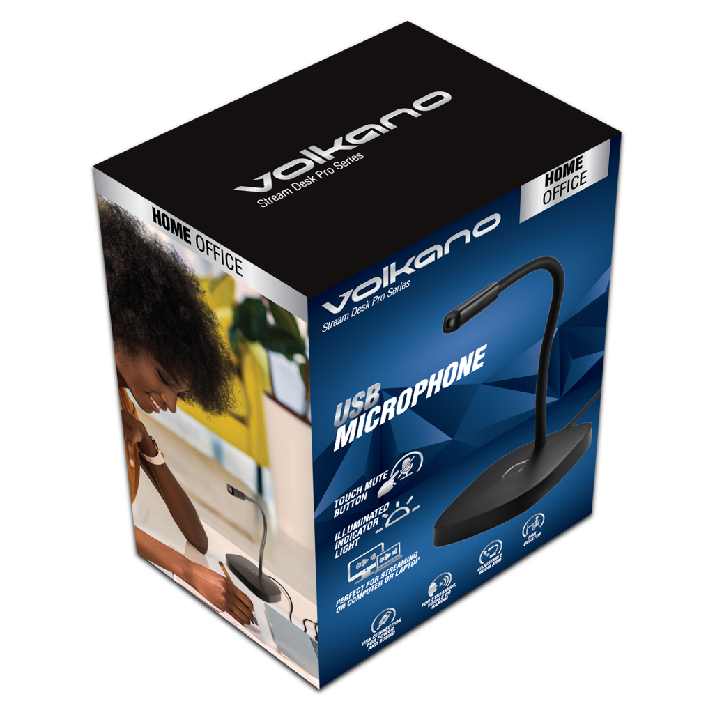 Volkano Stream Desk Pro Series USB Microphone