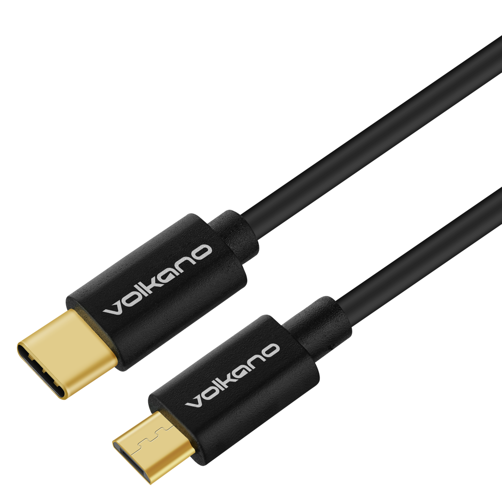 Volkano Connect C Type-C to Micro USB Cable M/M 0.75m