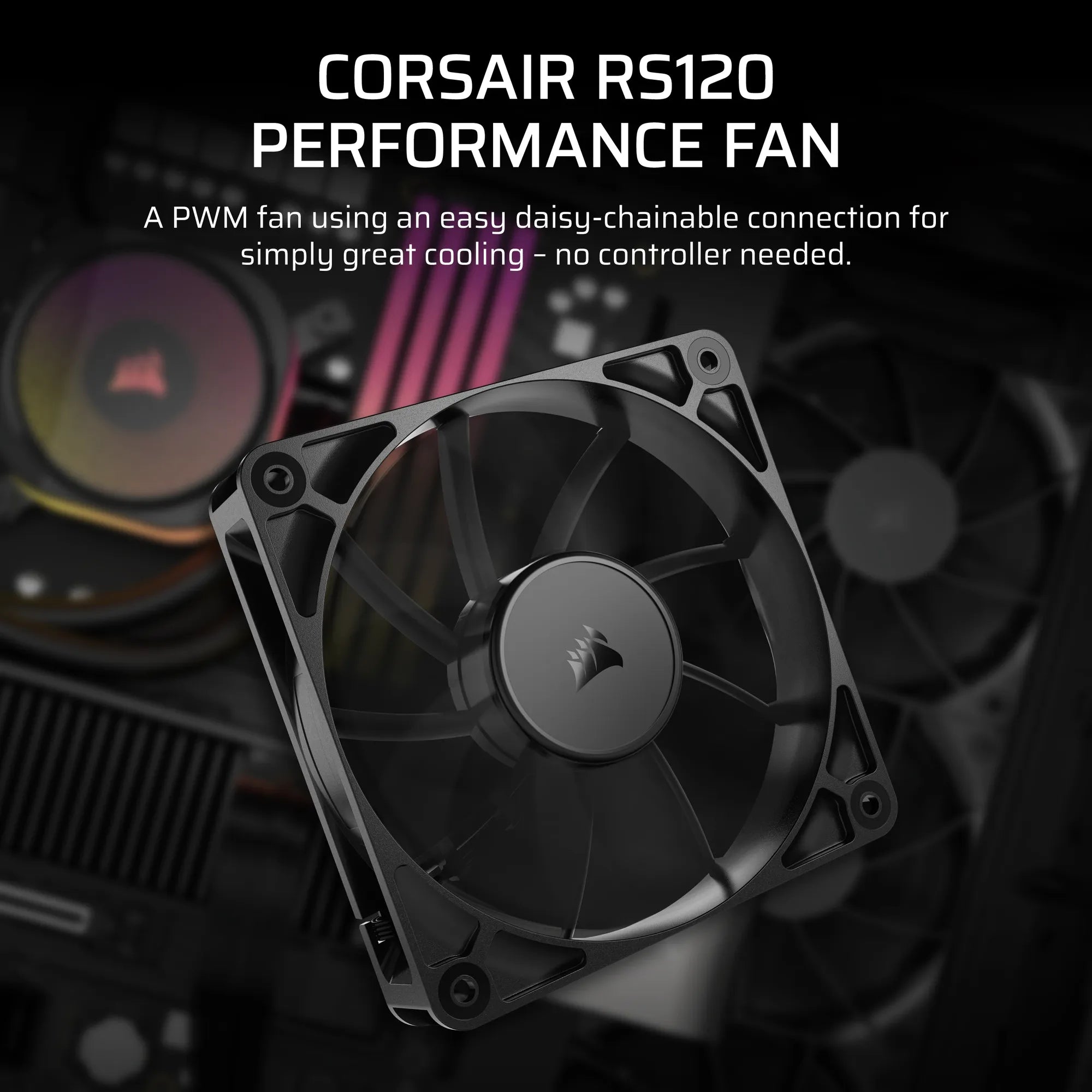 Corsair RS120 120mm PWM Fan - image 2