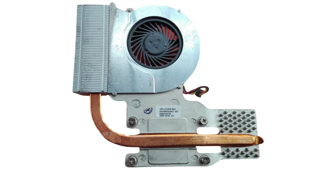 Used Cooler for HP probook 4410S 4510S 4710S Cooling heatsink with Fan 535859-001 535766-001 for Intel CPU UMA Model
