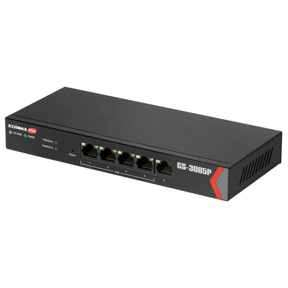 Edimax 5 Port Gb Smart Lite PoE Switch - image 2
