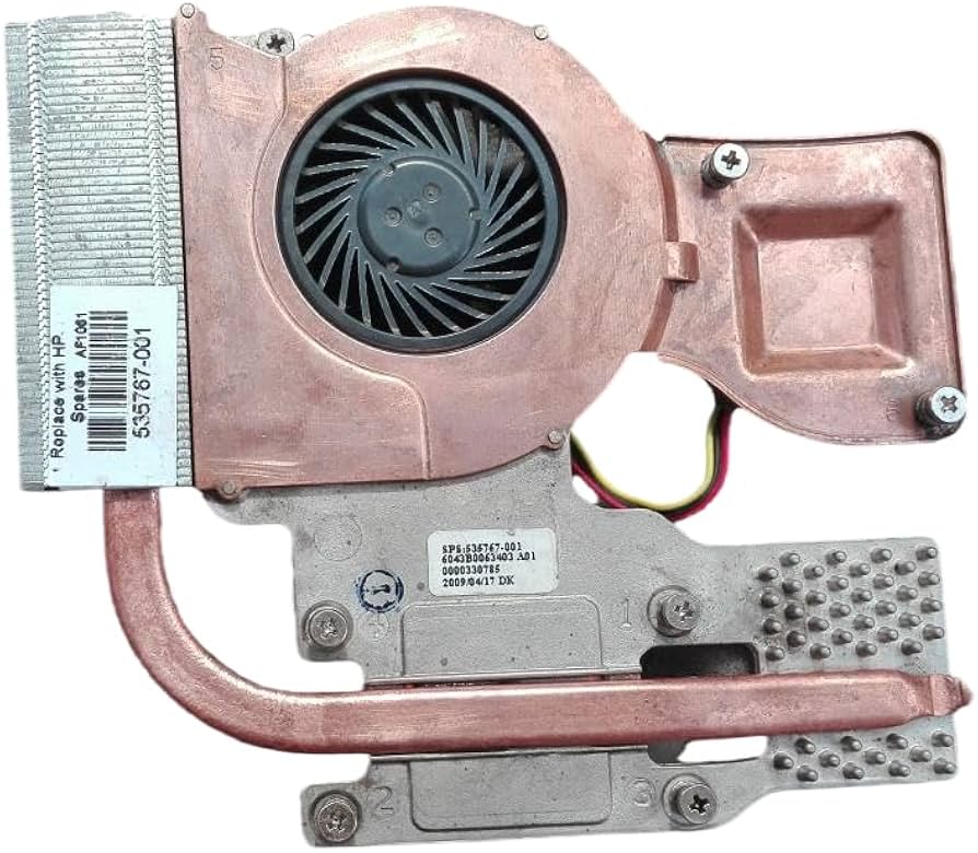 Used Cooler for HP probook 4411S 4510S 4511S 4710S Cooling heatsink with Fan 535767-001 535766-001 for Intel CPU DSC Model