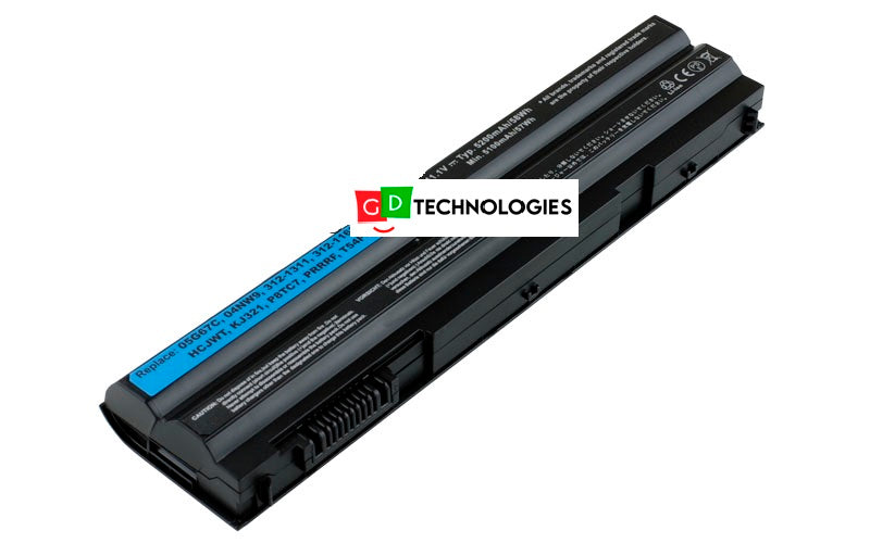 Dell Latitude E5420 11.1v 5200mah/58wh Replacement Battery