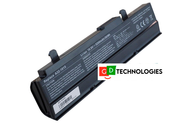 10.8V 56Wh 6-Cell Battery for ASUS eee PC 1011P 1015 1016 1215N R011P R051CX VX5 Lamborghini eee PC VX65 (P/N: A31-1015 A32-1015)