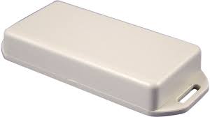 Miniature Flanged Lid Enclosure ABS Plastic 96.3 x 40 x 15 mm (With Lid) Grey