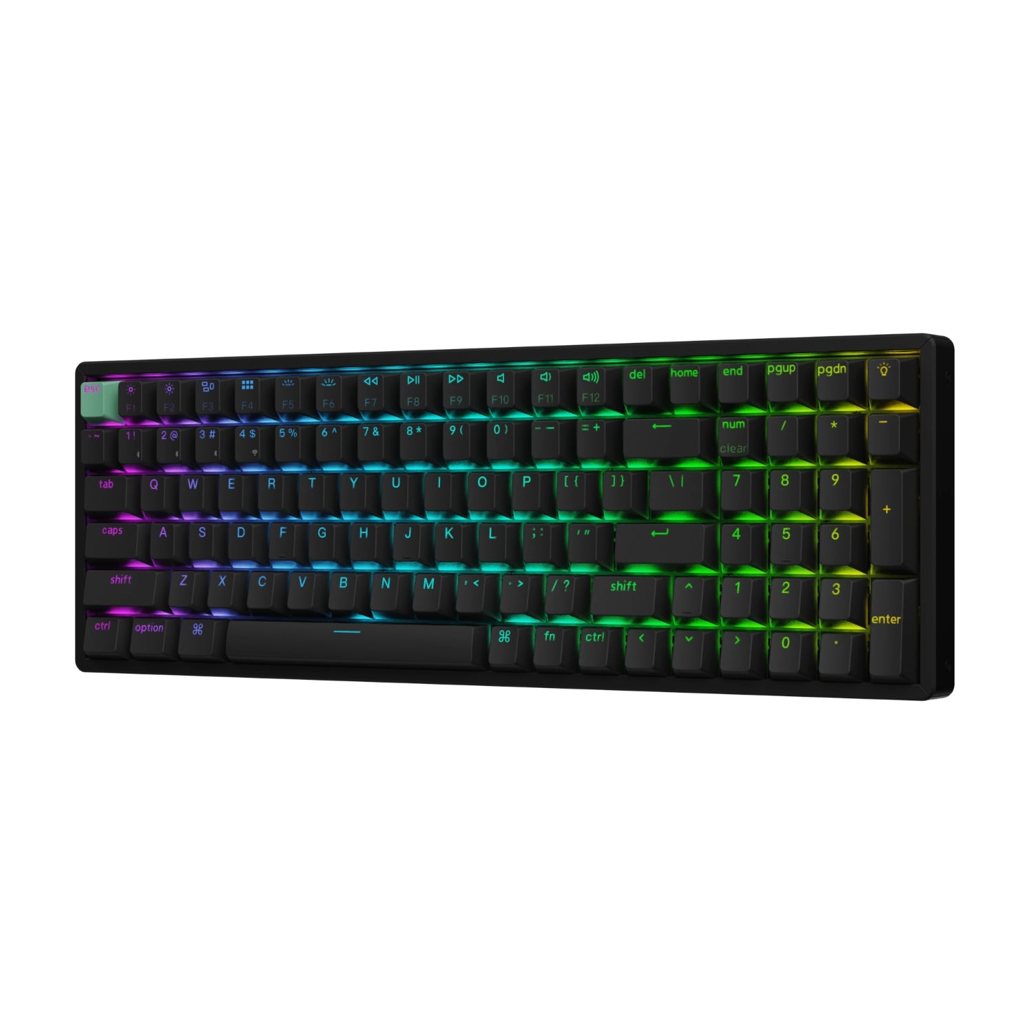 Keychron K4 HE 96% Magnetic Switch Hot-Swap RGB Wireless Keyboard – Black – image 2