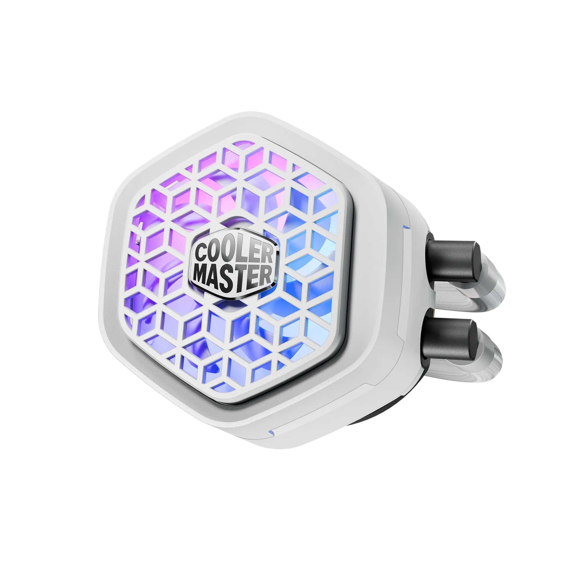 Cooler Master ML 360 Atmos II VRM Fan;; supports Intel: LGA 1851; 1700; 1200; 1150; 1151; 1155; 1156; AMD: AM5; AM4 White