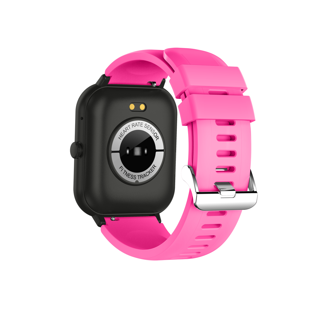 Volkano Chroma Series Smartwatch with Pink Strap