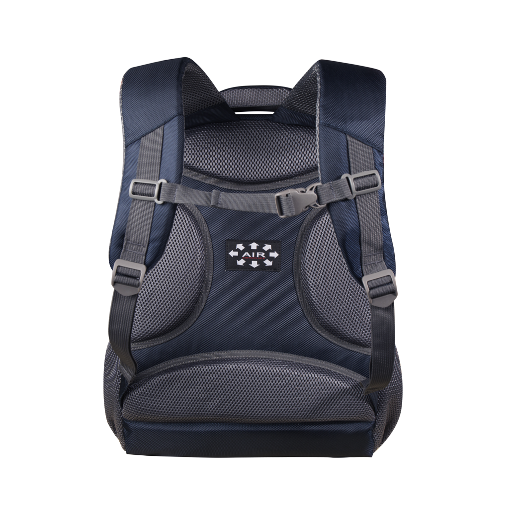 Volkano Orthopaedic Backpack 36l - Navy/Grey