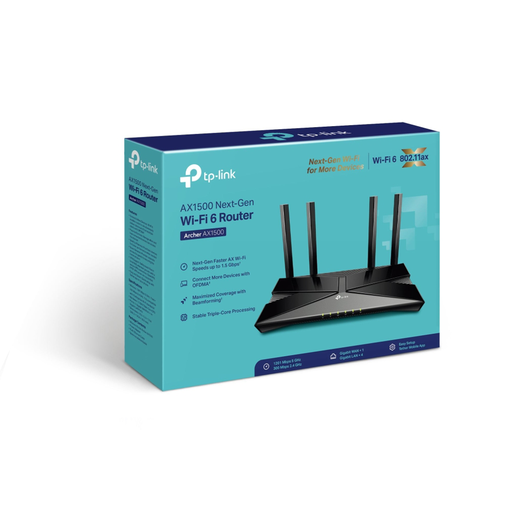 TP-Link Archer AX1500 Wi-Fi 6 Router