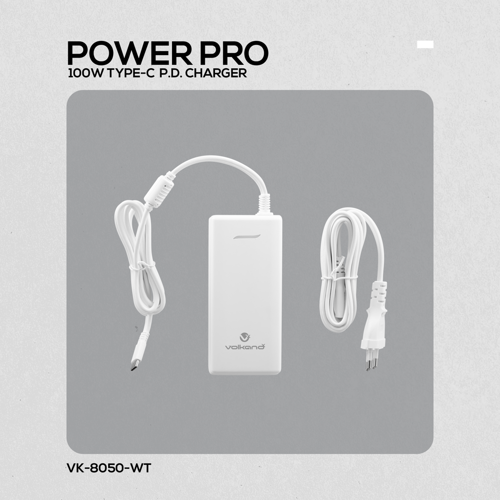 VolkanoX Power Pro 100W Type-C P.D. Charger