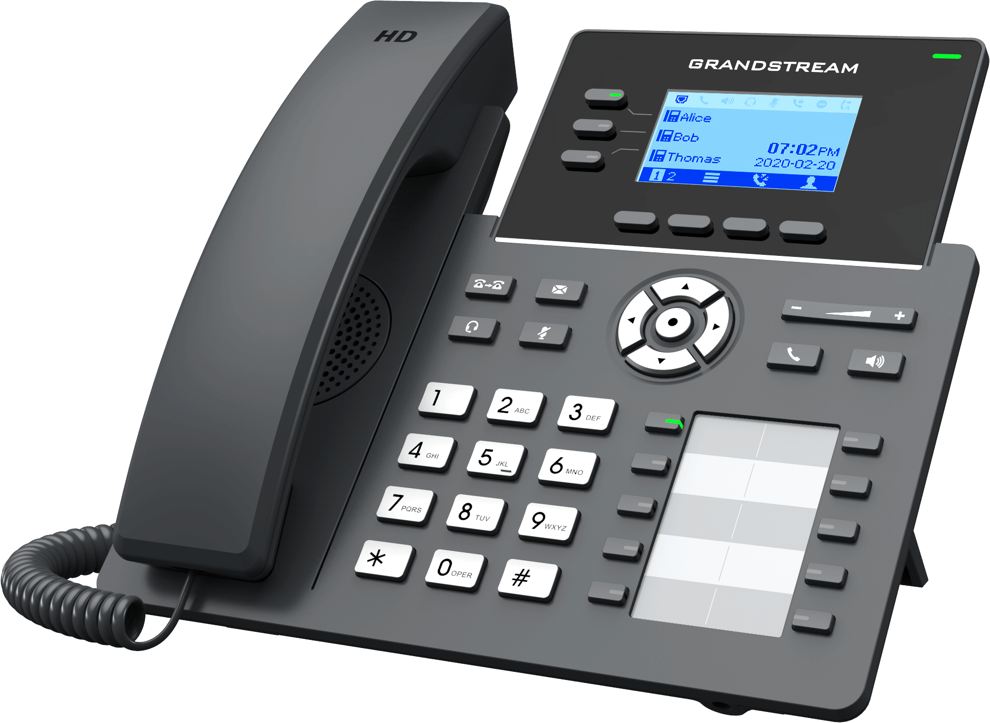 Grandstream 3-Line Gigabit Carrier Phone | GRP2604P - image 2