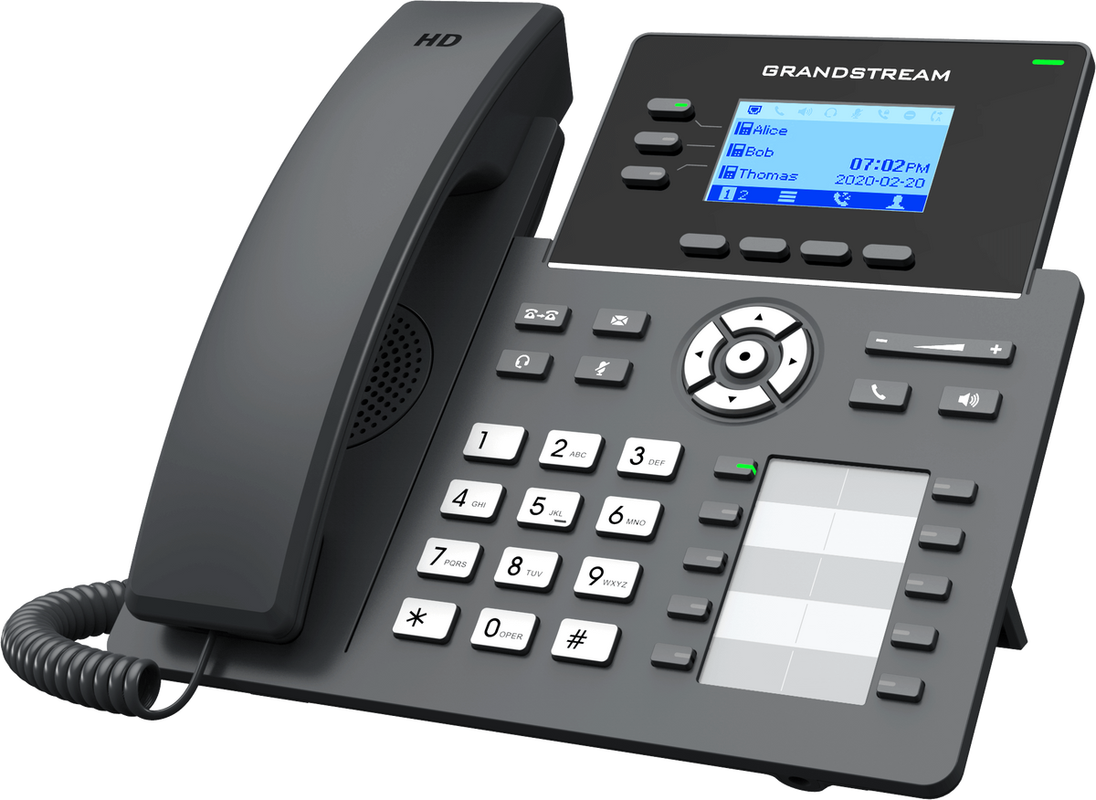 Grandstream 3-Line Gigabit Carrier Phone | GRP2604P - image 2