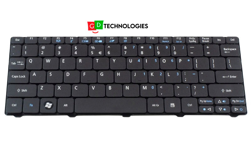 ACER ASPIRE D255 REPLACEMENT KEYBOARD BLACK