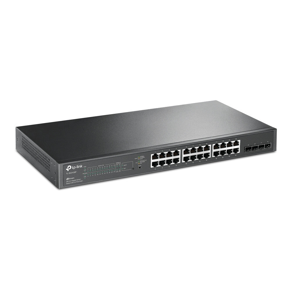 TP-Link Jetstream 24-Port Gigabit Smart PoE+ Switch - image 2