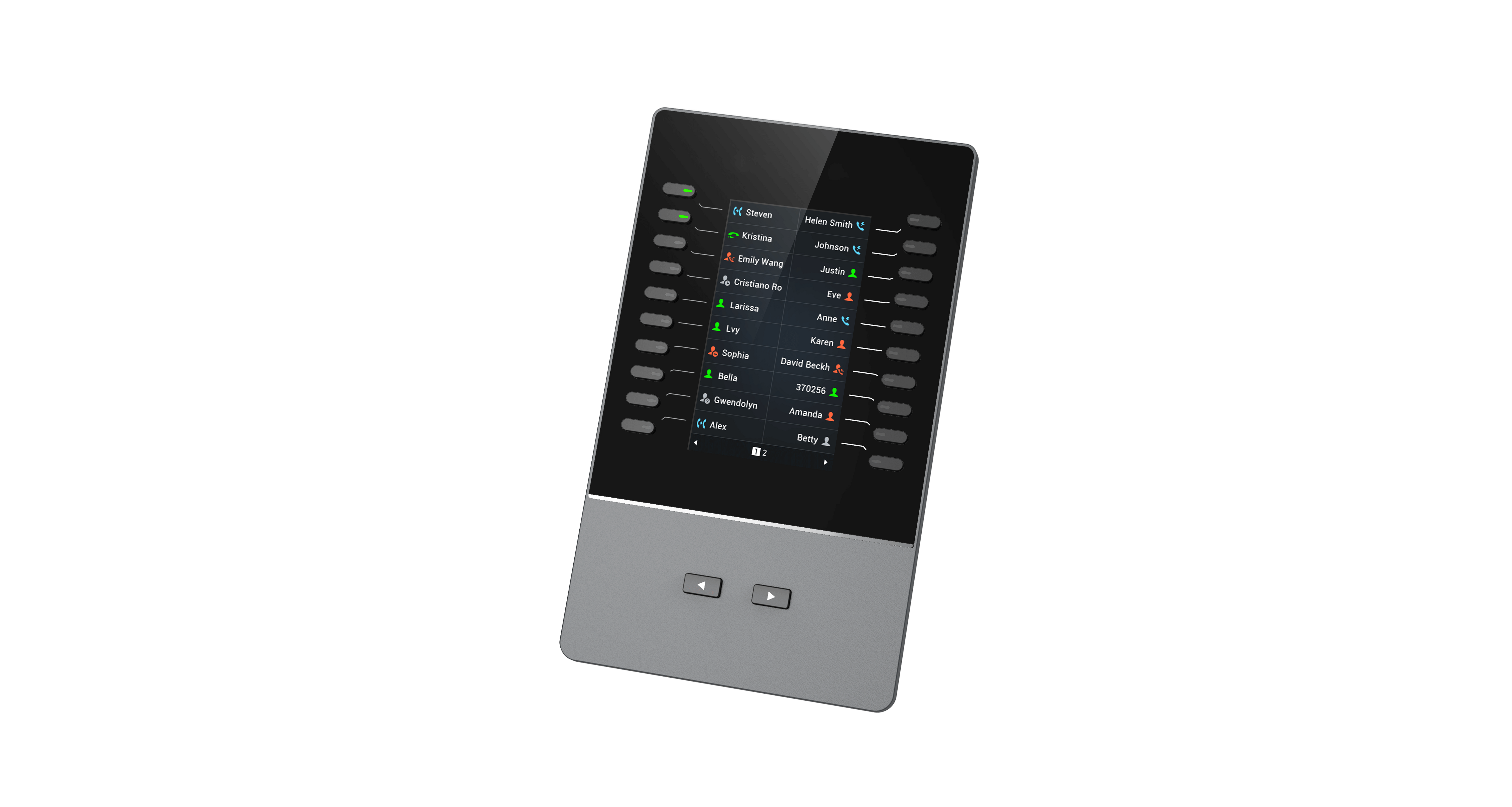 Grandstream Expansion Module for GRP2615,GRP2624,GRP2650,GRP2670,GXV3350,GXV3450 - image 2