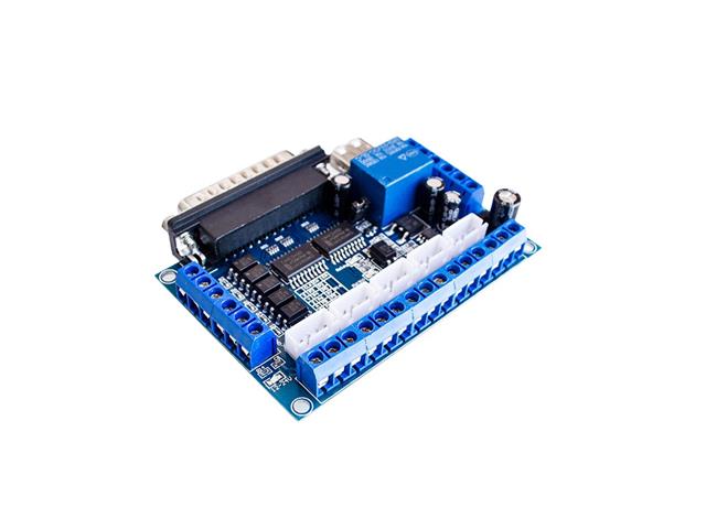 5 Axis MACH3 CNC Breakout Board Interface for Stepper Motor Driver