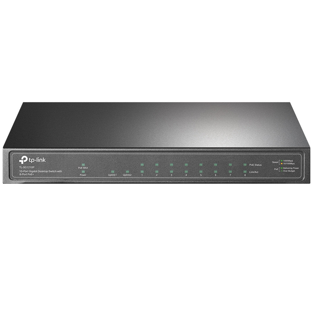 TP-Link 10-Port Gigabit PoE+ Smart Switch | TP-SG1210P - image 2