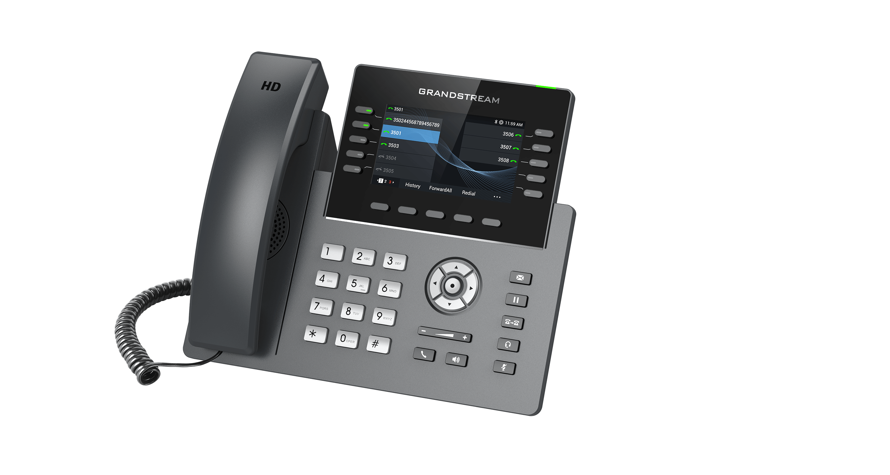Grandstream 10 Line Carrier Wi-Fi Desk Phone | GRP2615 - image 2