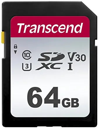 TRANSCEND 300S 64GB UHS-I CLASS 10 U1 V10 SDXC CARD -3D NAND - image 2