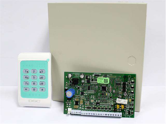 DSC 4 Zone Control Panel & PC1404 LED Keypad