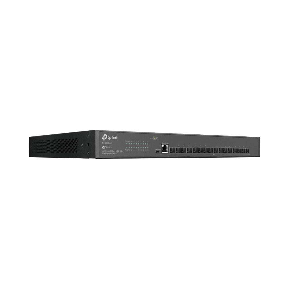 TP-LINK JETSTREAM TL-SX3016F | 16-PORT 10GE SFP+ L2+ MANAGED SWITCH