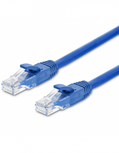 Acconet CAT6 0.5m UTP Flylead (Patch Lead) Blue | CAT6-FLY-0.5-BLUE