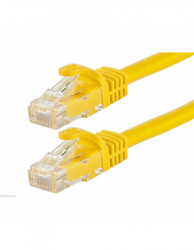 Acconet CAT6 2m UTP Flylead (Patch Lead) Yellow | CAT6-FLY-2-YELLOW