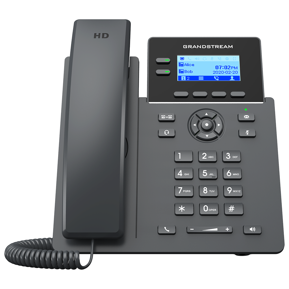 Grandstream 2-Line WiFi Desk Phone | GRP2602W