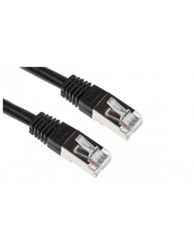 Acconet CAT6 3m UTP Flylead (Patch Lead) Black | CAT6-FLY-3-BLACK