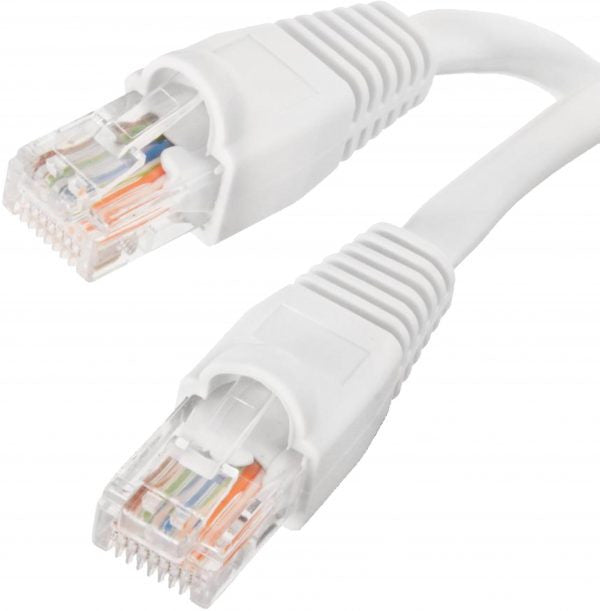 Acconet CAT6 1m UTP Flylead (Patch Lead) White | CAT6-FLY-1-WHITE