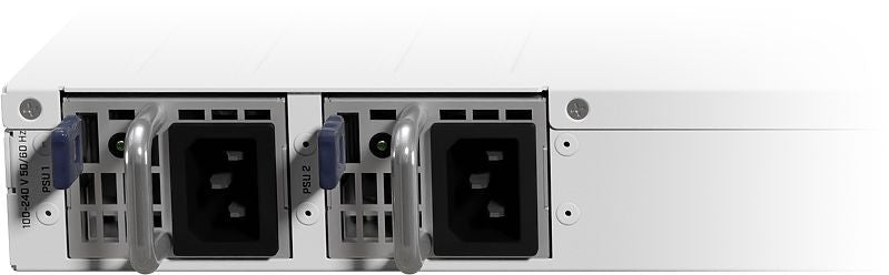 MikroTik Hot-swap power supply.