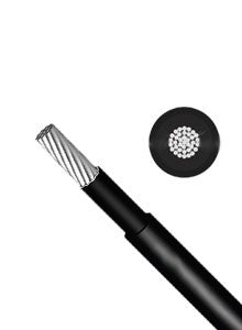 Acconet 16mm Silicone Battery Cable Black
