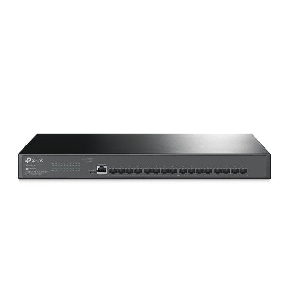 TP-Link JetStream 16-Port 10GE SFP+ L2+ Managed Fiber Switch
