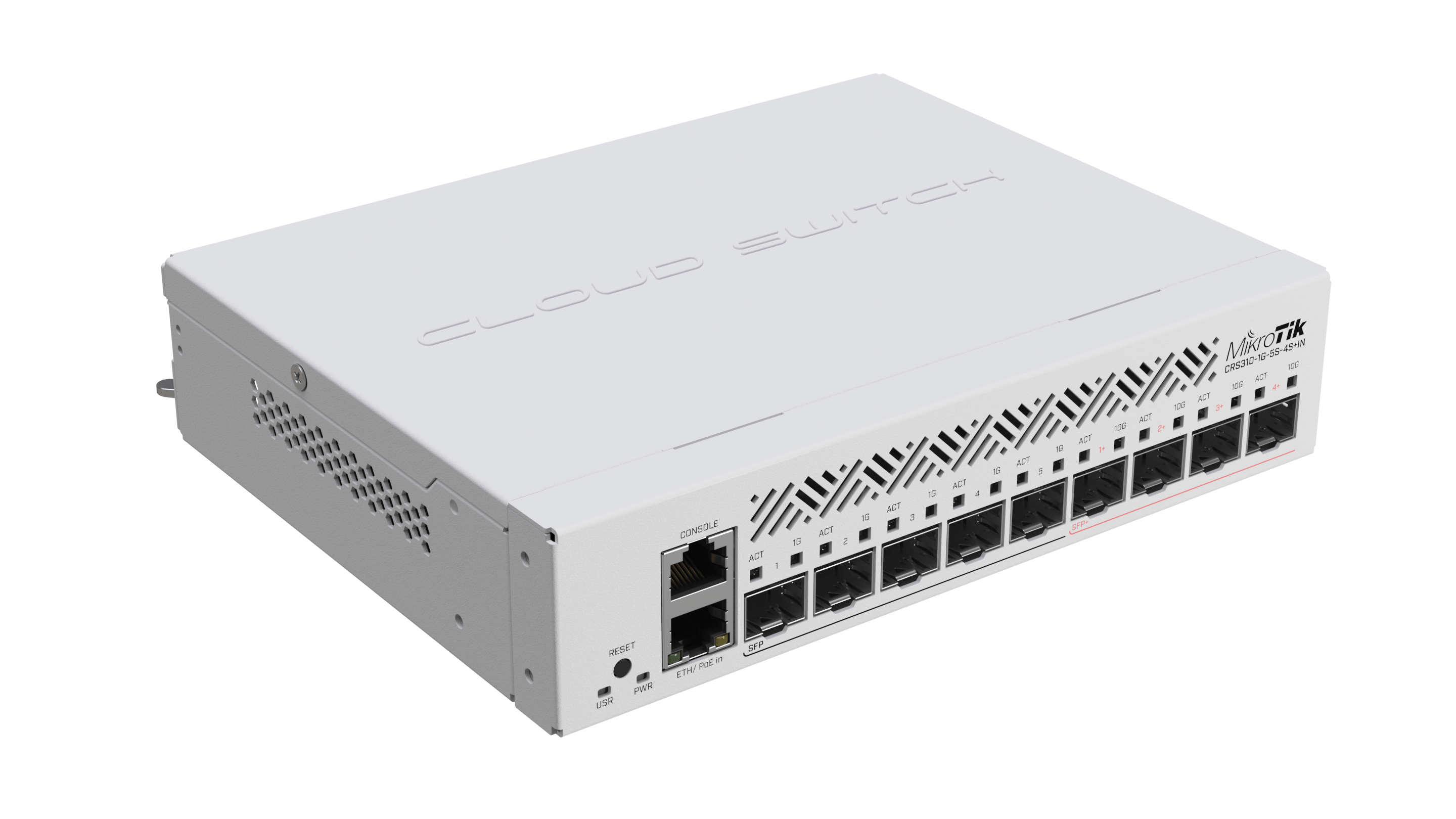 MikroTik CRS310-1G-5S-4S+IN, 4 x 10G SFP+ Ports, 5 x 1G SFP Ports, 1 x 1G Ethernet Port - image 2