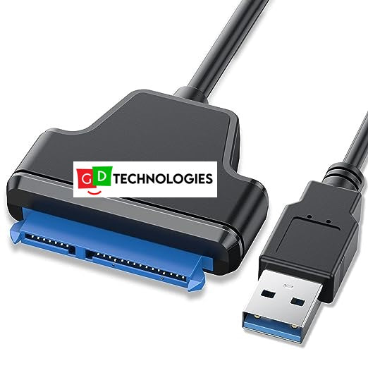 USB to SATA ADAPTER CABLE EXTERNAL HARD DRIVE ADAPTER for HD