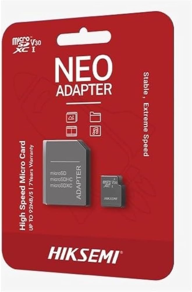HIKSEMI 256GB Micro SD Card + Adapto
