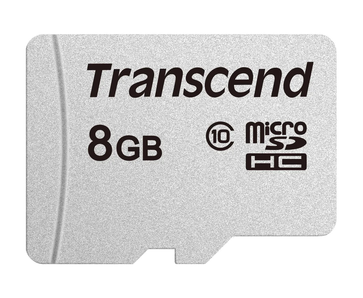 TRANSCEND 300S 8GB MICRO SD UHS-I U1 CLASS10 READ upto 20 MB/S - WRITE up to10MB/S - WITHOUT ADPTOR - 3D NAND - NO ADAPTOR - image 2