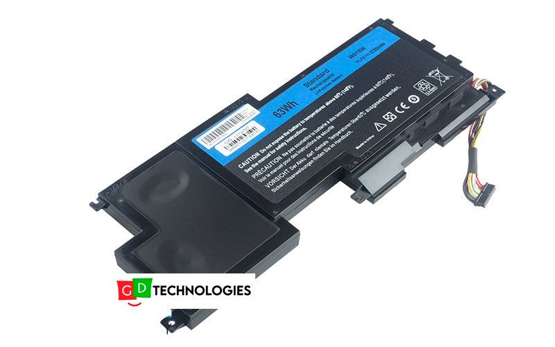 Dell Xps 15 11.1v 5700mah/63wh Replacement Battery