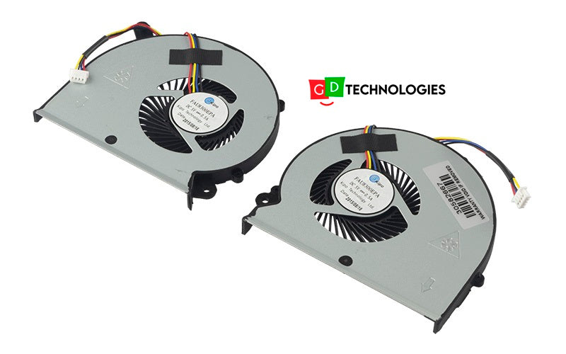 GIGABYTE AERO 15X CPU AND GPU FAN SET (WITHOUT HEATSINK)