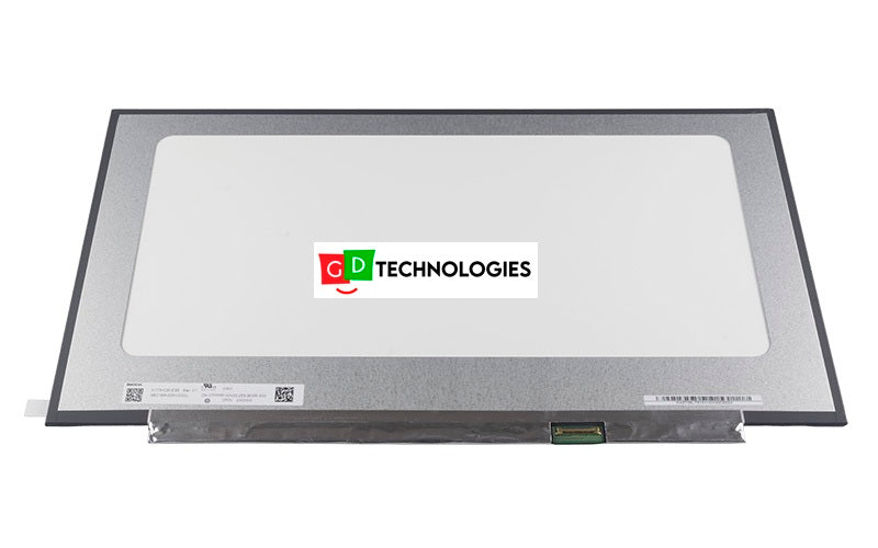 17.3" FHD LCD Screen - 1920X1080 - Matte Surface - IPS - 30-Pin eDP Bottom-Right Connector - No Mounting Brackets