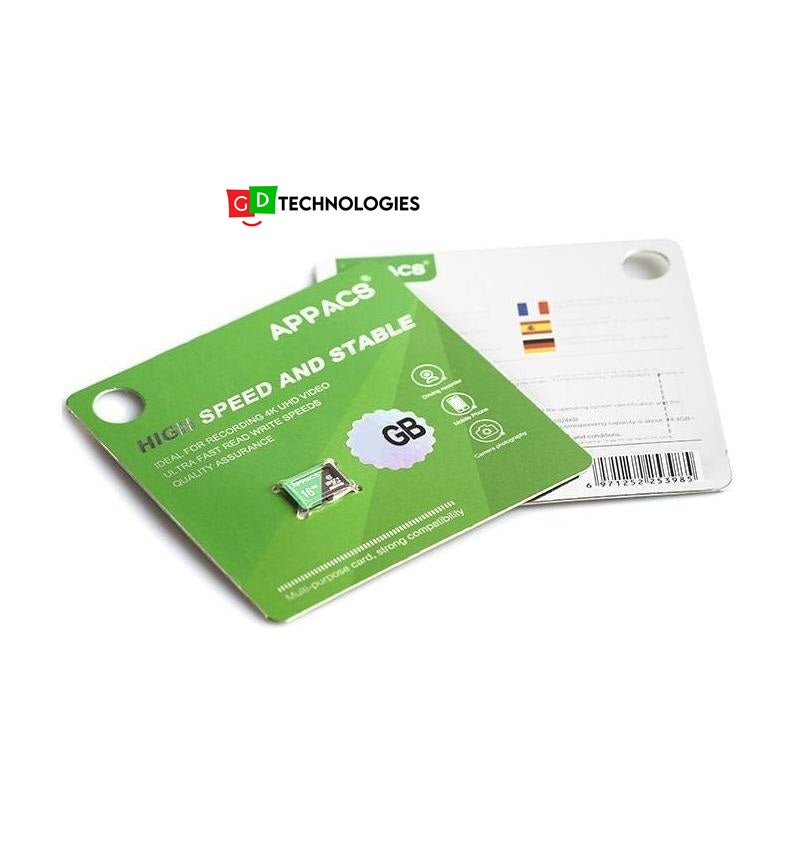 APPACS MSD: 64GB NO SD ADAPTER