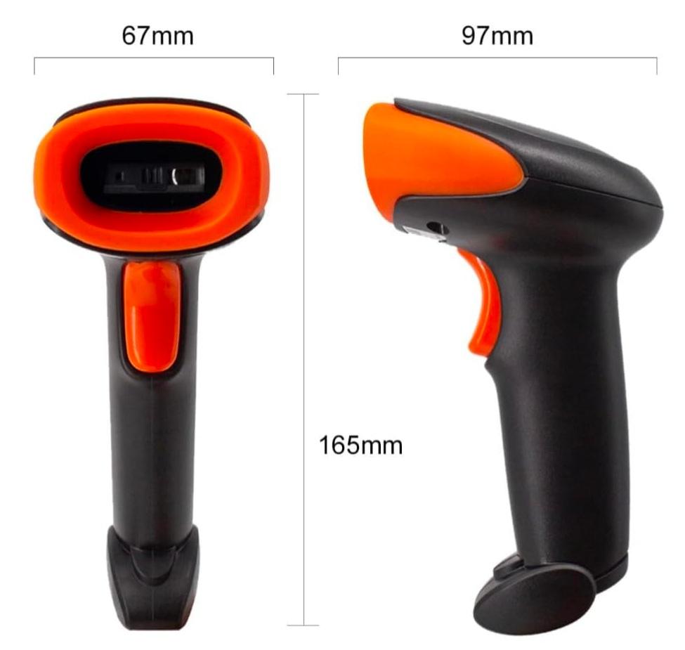 USB+ WIRELESS 2D SCANNER