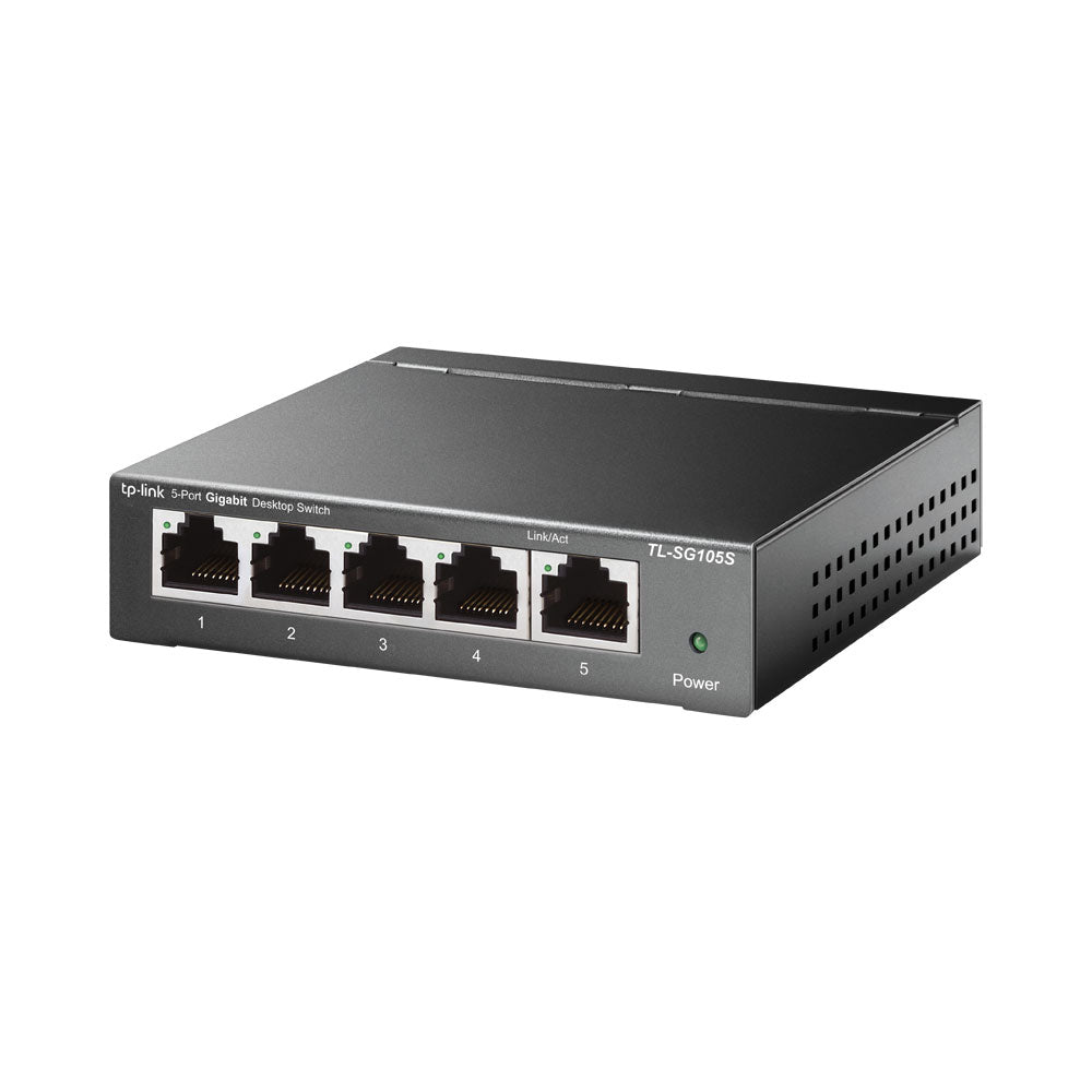 TP-Link TL-SG105S - 5-Port Gigabit Desktop Switch