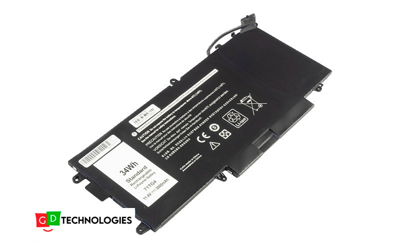 Replacement Battery For Dell Latitude 5289 7389 7390 2-in-1 K5XWW 71TG4(11.1V 33Wh 3-Cell Li-Poly)