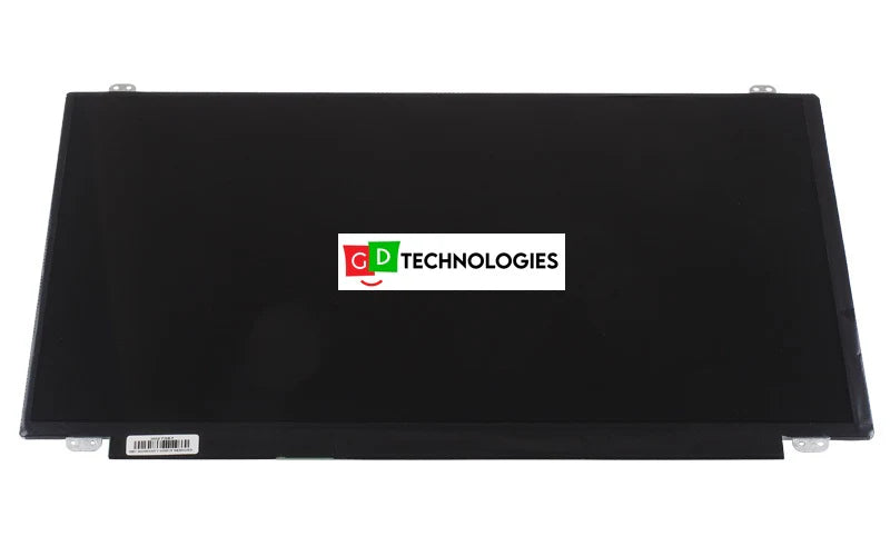 15.6" WXGA LCD Screen LED Backlight Resolution: 1366X768 Glossy Surface 30-Pin eDP Bottom-Right Connector Slim Profile - Used