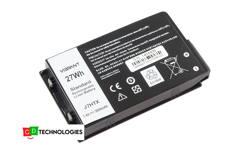 Dell Latitude 12 Rugged Tablet (7202) 7212 7XNTR 7.4V 27Wh Replacement Battery