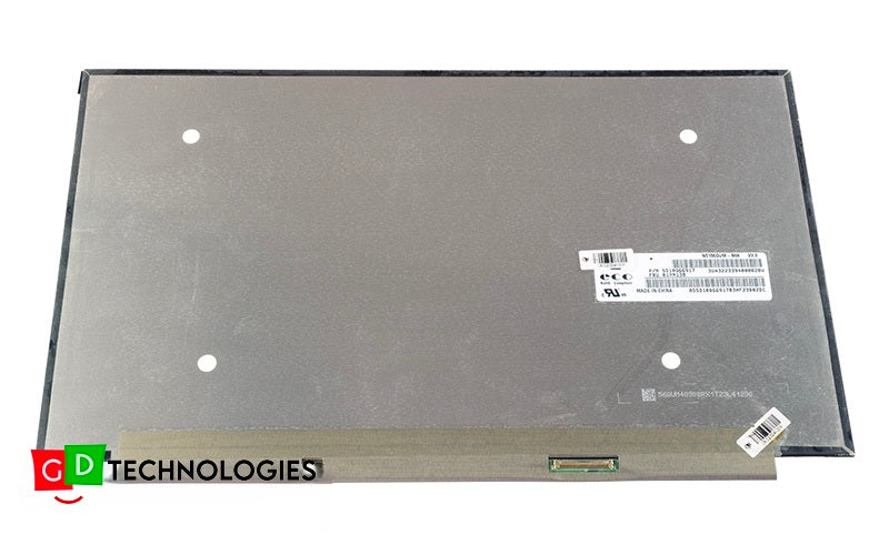 15.6" UHD LCD Screen - 3840X2160 - Matte Surface - IPS - 40-Pin eDP 40-Pin 1.3 Bottom-Right Connector Socket - No Mounting Bracket
