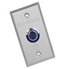 Exit Switch Button with Blue Ring Led