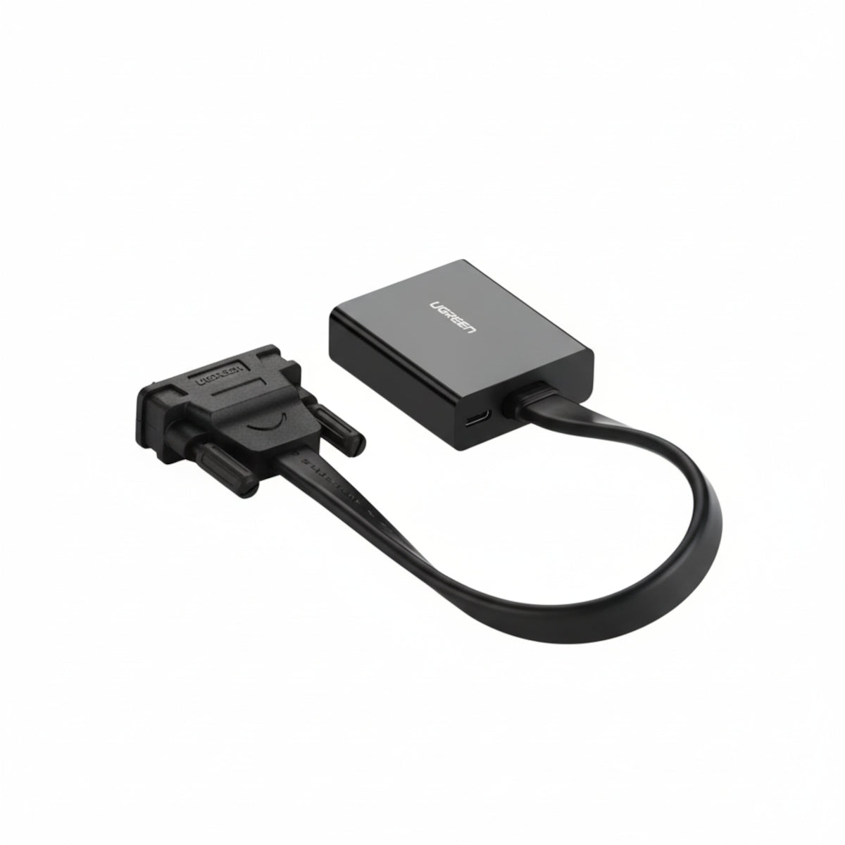 UGREEN DVI-D 24+1 to VGA Active Video Adapter (Male to Female) – Black – image 2